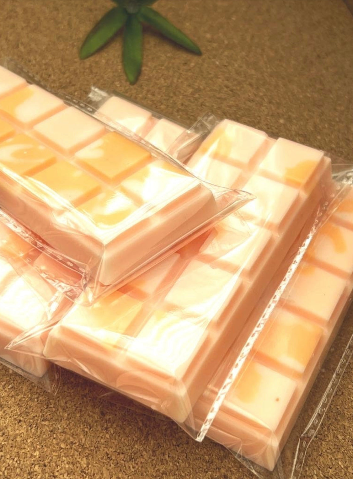 ORANGE DREAMSICLE Wax Snap Bars Melts | Ice cream truck wax melts | Nostalgic Scent