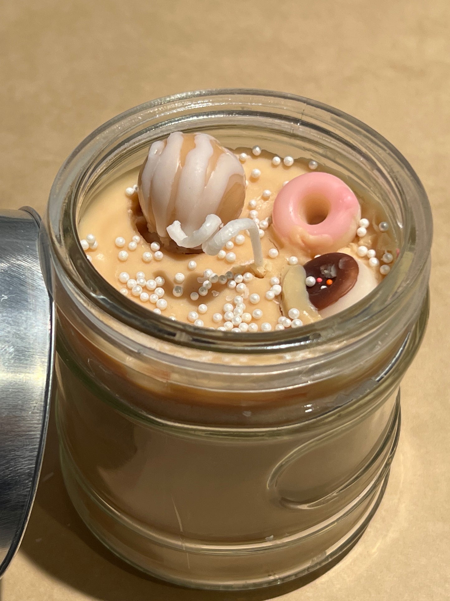 GLAZED DONUT Soy Candle 14oz