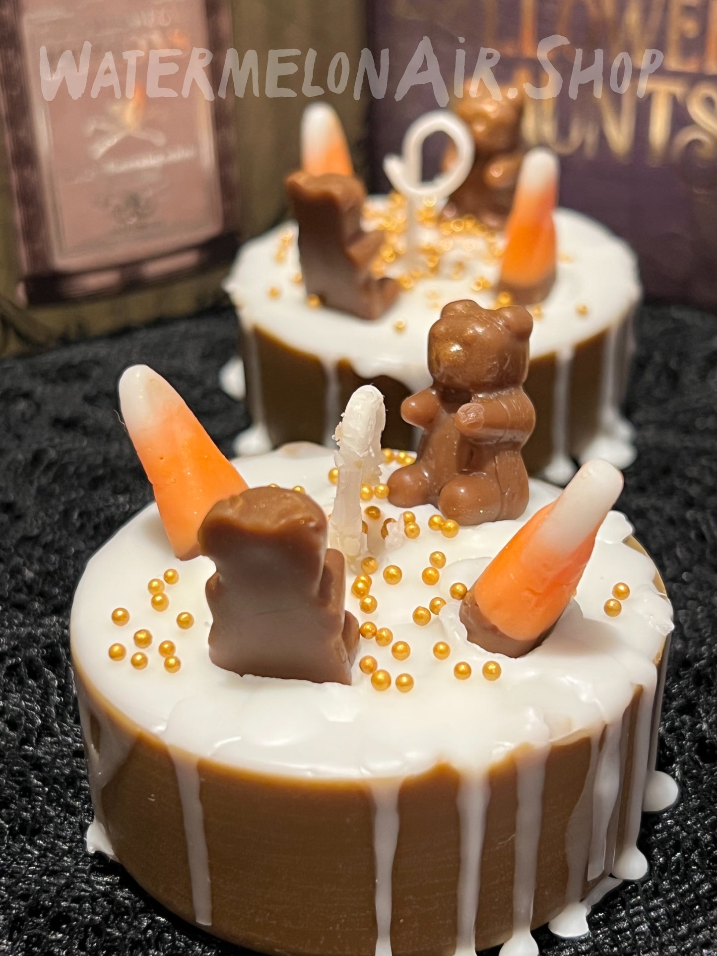 CHOCOLATE CANDY Candle Cake