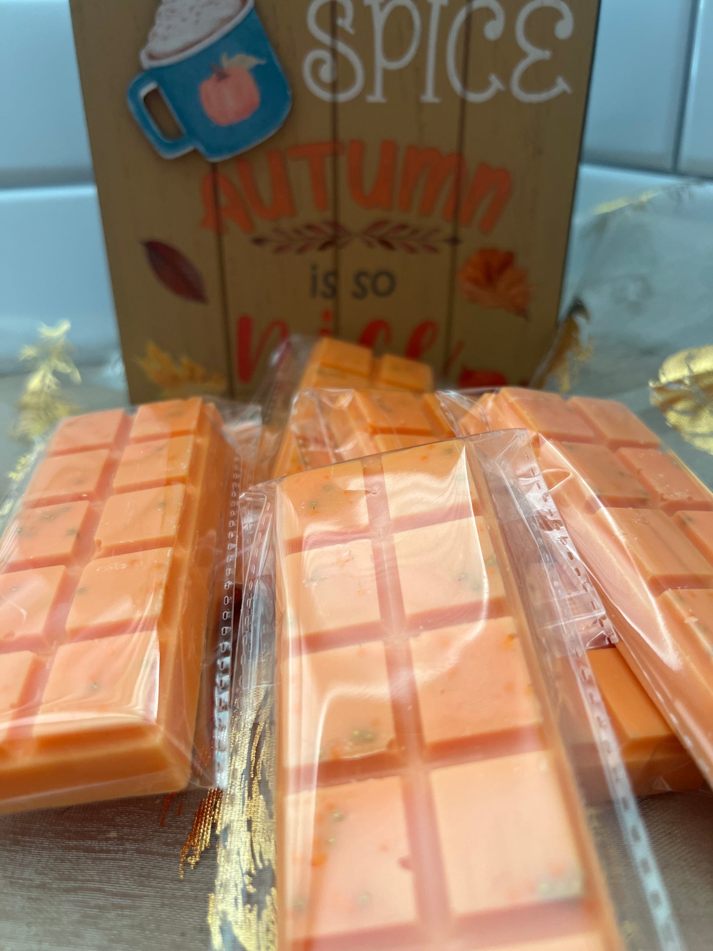 MANDARIN ORANGE Snap Bar Wax Melts | Orange Wax Melts