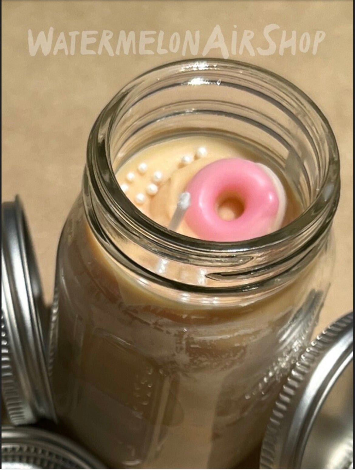 GLAZED DONUT Soy Candle 4oz